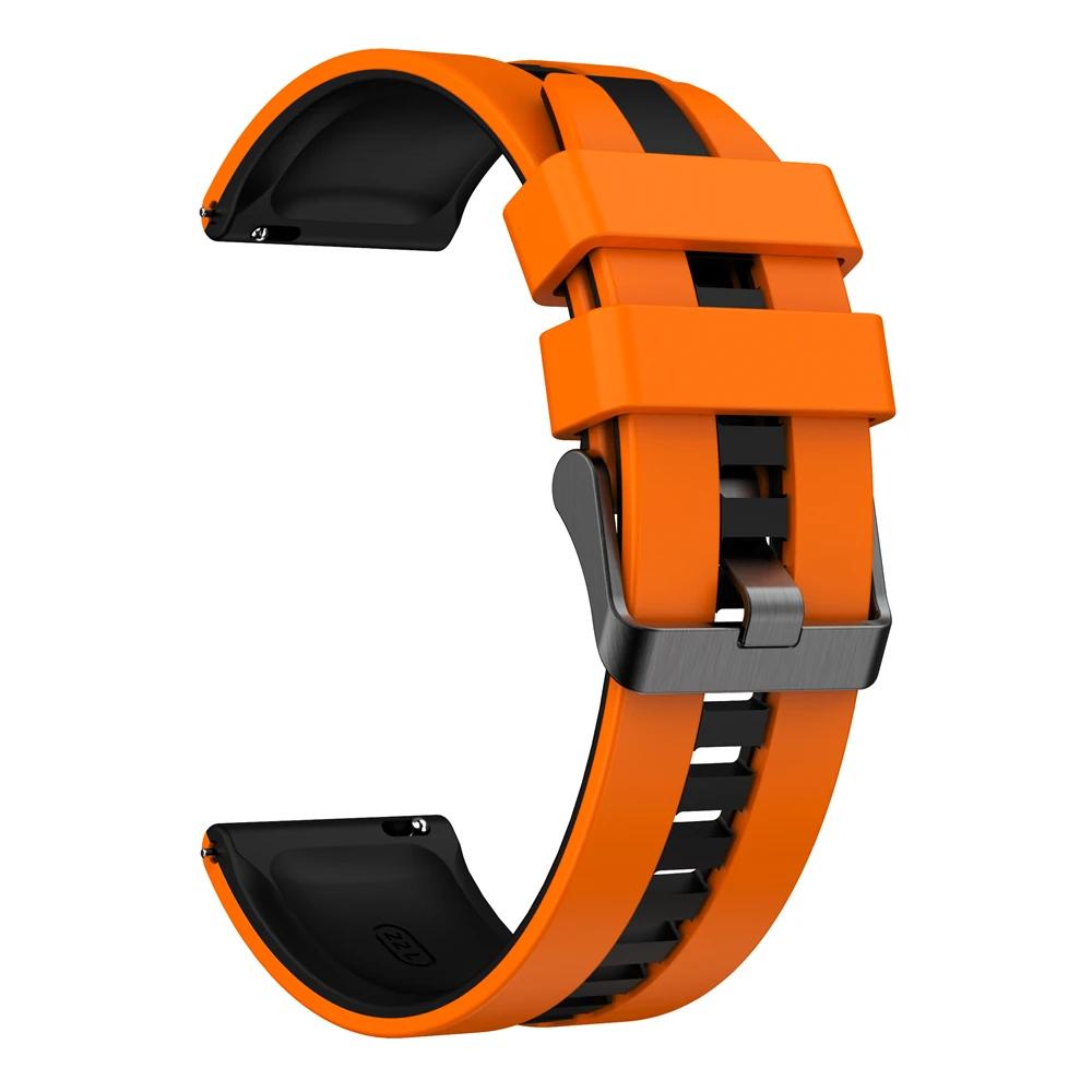 22 20mm Silicone Strap For HUAWEI WATCH GT 4 Pro 46mm Replacement Band GT 3 2 42mm HONOR Magic Watch 4 GS 3 Pro ES Bracelet Belt