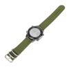 Men Digital Sports Watch Waterproof Alarm Countdown Dual Time Zone Nylon Strap Digital Watch with