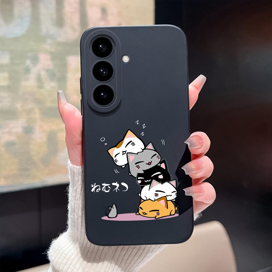 Hülle Für Samsung Galaxy S26 Plus Ultra Cartoon Blumenmuster Silikon Schutzhülle Für SamsungGalaxyS26 Plus S26Ultra Funda