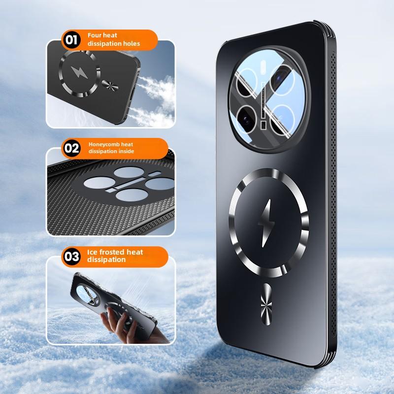 Magnetic Phone Case for Honor Magic7 and Magic7 Pro, Anti-Heat and Anti-scratch for Full Camera Protection, New