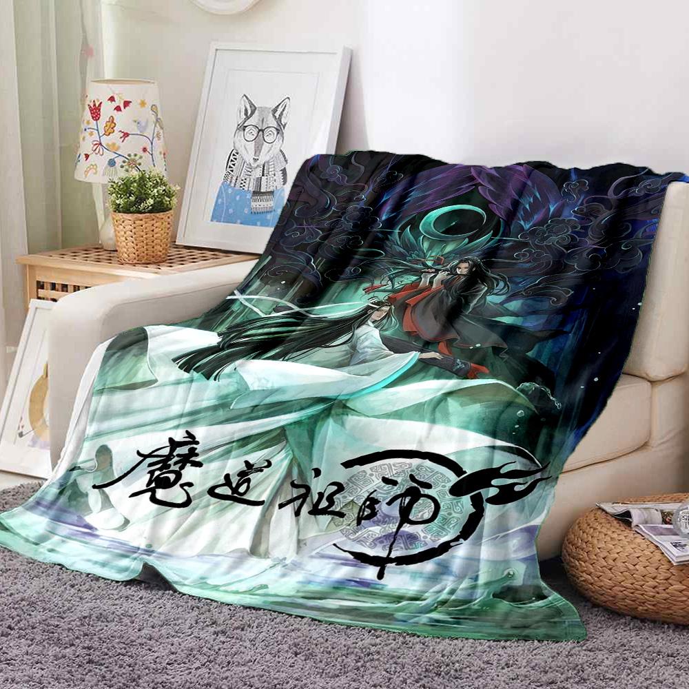 Dark Sorcerer Flannel Blanket Throw Blanket Soft Warm Sofa Bed Camping Car home Decor Unique Christmas Gift C9301848