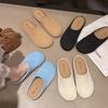 Thick-soled Bag Head Half Slippers Women's Shoes Wear New Spring and Summer One Pedal Half Support
