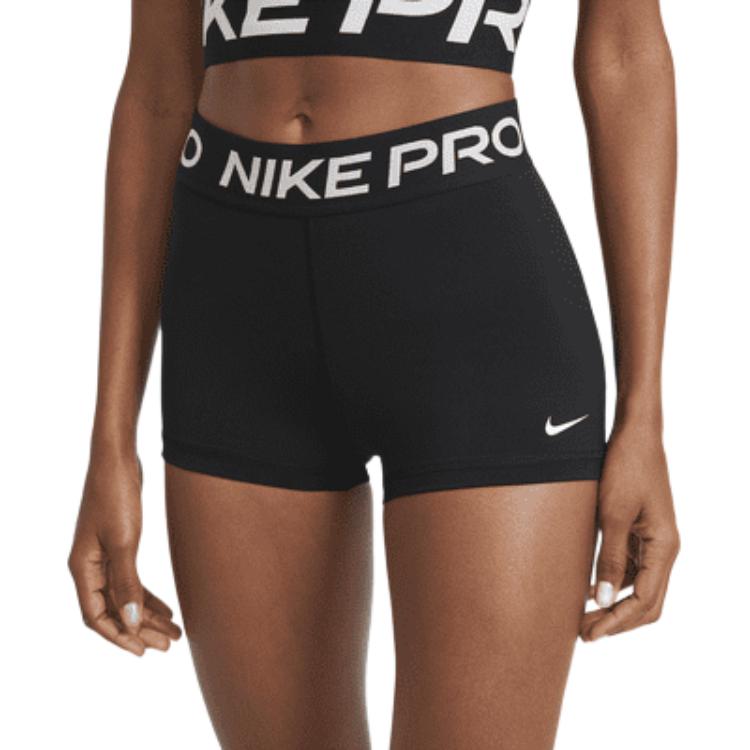 

Nike Женские спортивные шорты с высокой талией Pro Logo, черные CZ9857-010 L