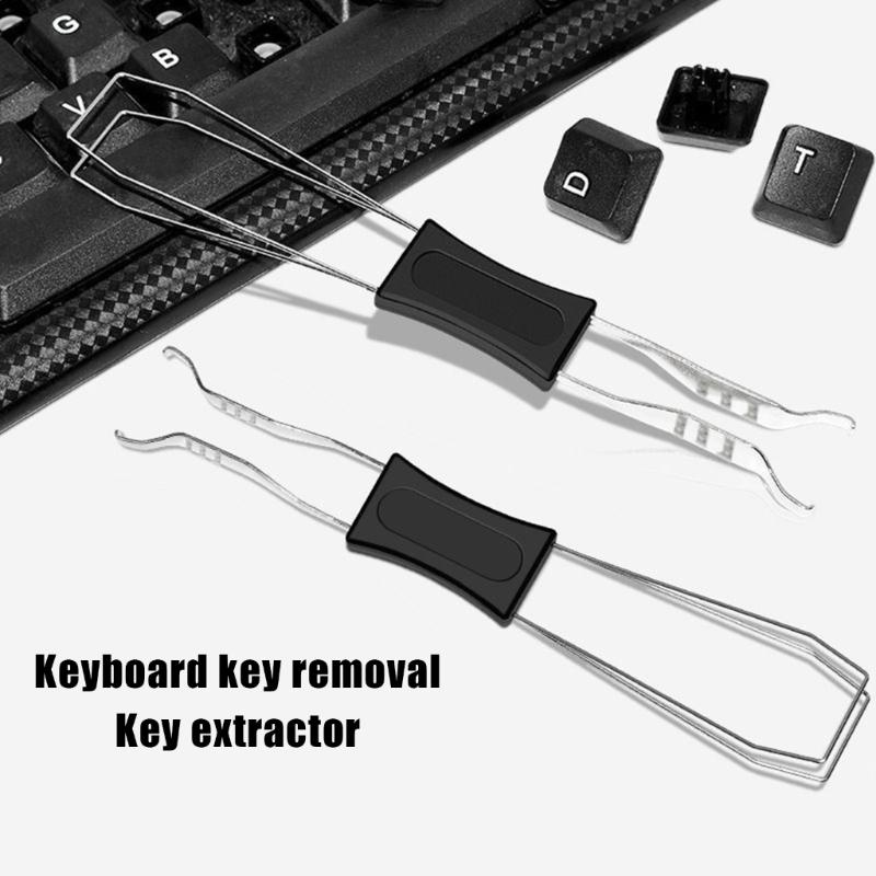 Removedor Profissional de Keycaps Ferramenta Destacável Conveniente Solução de Desmontagem Conveniente Para Gamers