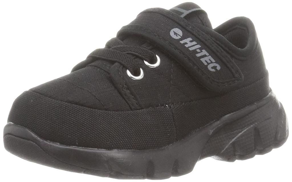 Hi-Tec KD044 ROVER KIDS Outdoor Sneakers, Water-Repellent, Black, 16.0 cm, 2E
