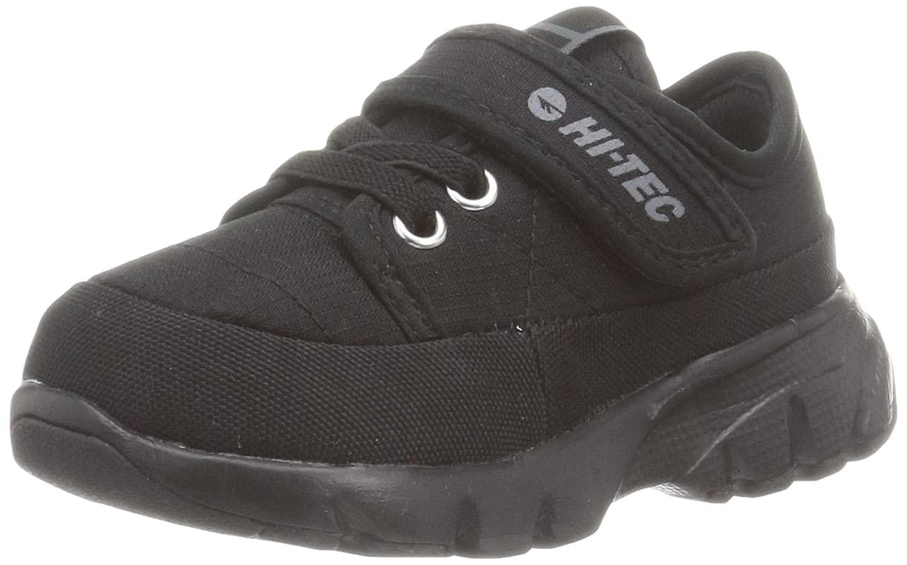 

Hi-Tec KD044 ROVER KIDS Outdoor Sneakers, Water-Repellent, Black, 16.0 cm, 2E