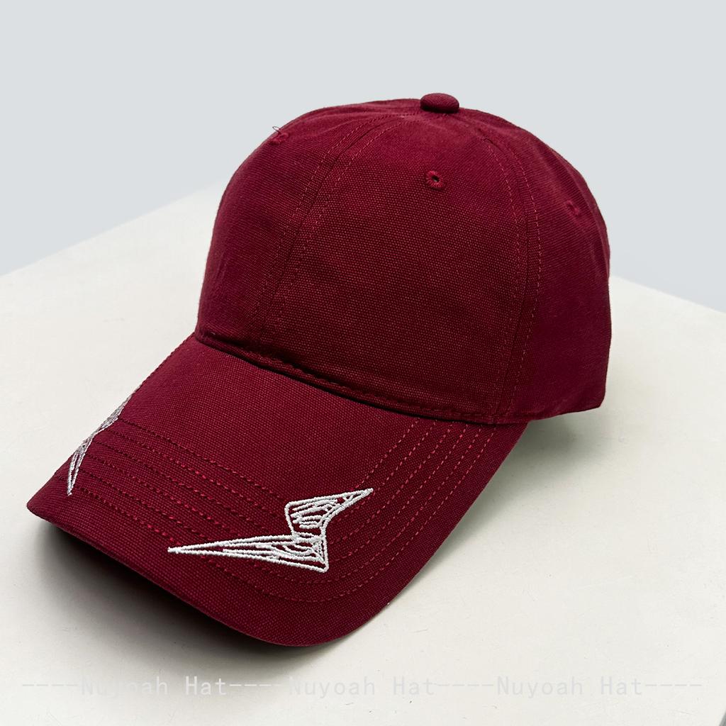 Baseball Simple Stitching Embroidered Lightning Personal Women Men Her Him For Fresh Caps Peaked Hats Sunshade Street Versatile American Style