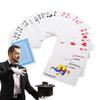 Deck Cards for Trick Beginners Deck Trick Poker Props Collectible Entertainment Poker Stage Performance Props with Instruction