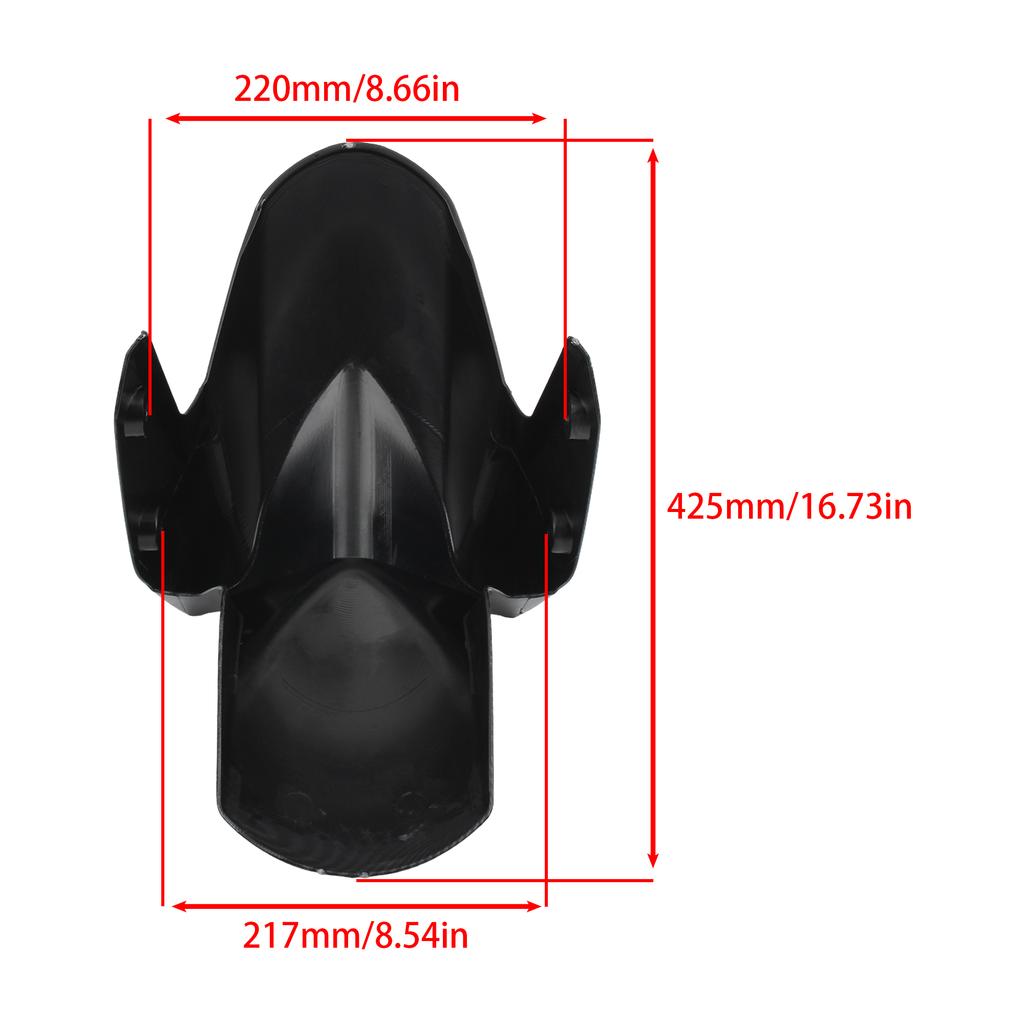 For Yamaha NMAX Motorcycle Front Fender Carbon Fiber Pattern Modified 125 155 2020‑2024 Scooter Mudguard Protective Accessories