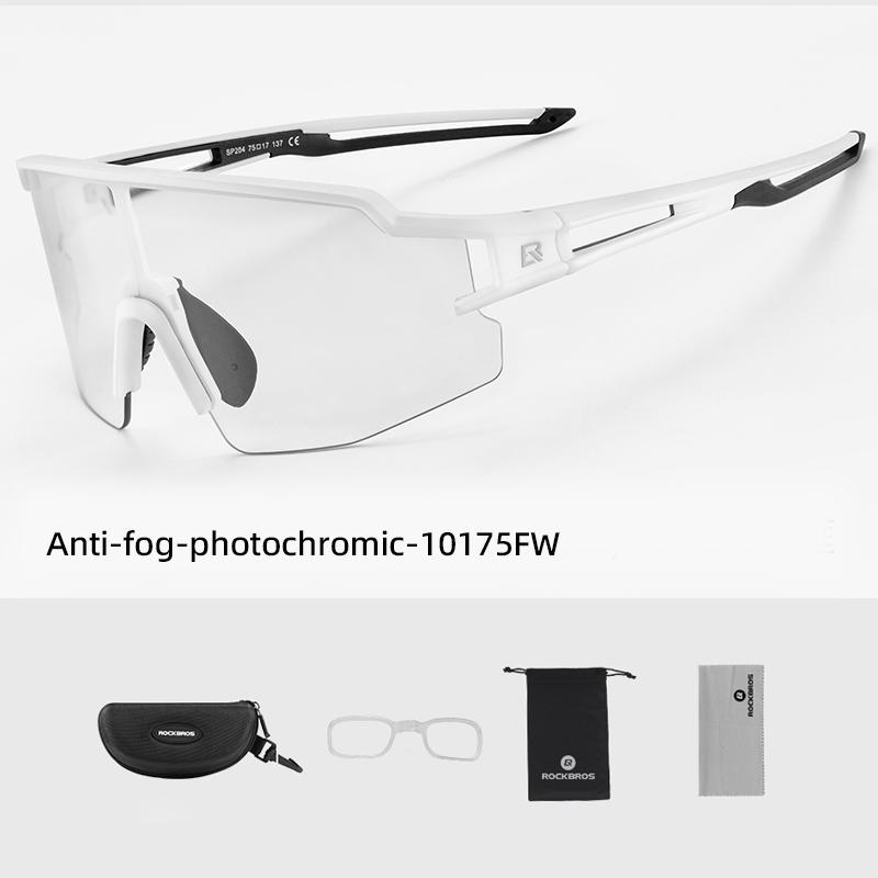 ROCKBROS Cycling Glasses Polarized UV400 Protection Bicycle Sunglasses Men Women Photochromic MTB Road Bicycle Goggles Eyewear