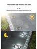Waterproof Solar Garden Step Light for Outdoor Villas, Footpaths, Stairs, and Lawns