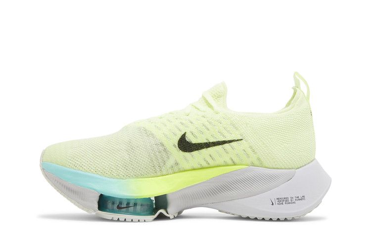 Nike Air Zoom Tempo Next% Flyknit Volt Light Blue (Women's)