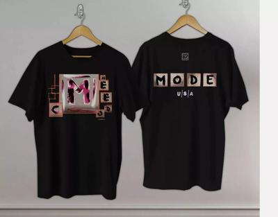 T-shirt Depeche Mode anni '90 1994 Exotic Tour USA Concerto New Wave