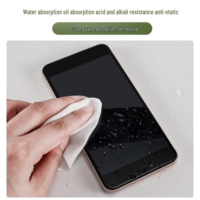 Anti-static Microfiber Cleaning Cloth for Screens & Lenses - Dust Removal, 6-inch/9-inch