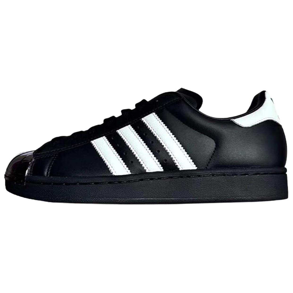Adidas Originals Superstar 2 Comfortable Breathable Skate Shoes Unisex Sneakers Black KI6262 38