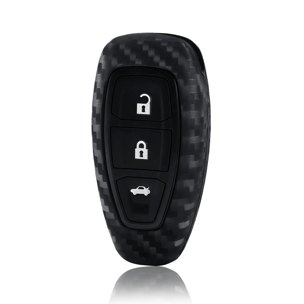 New Silicone Car Key Case For Ford Puma Grand C Max Focus Mondeo Kuga Fiesta Ecosport Transit Kuga Silicone Remote Key Case