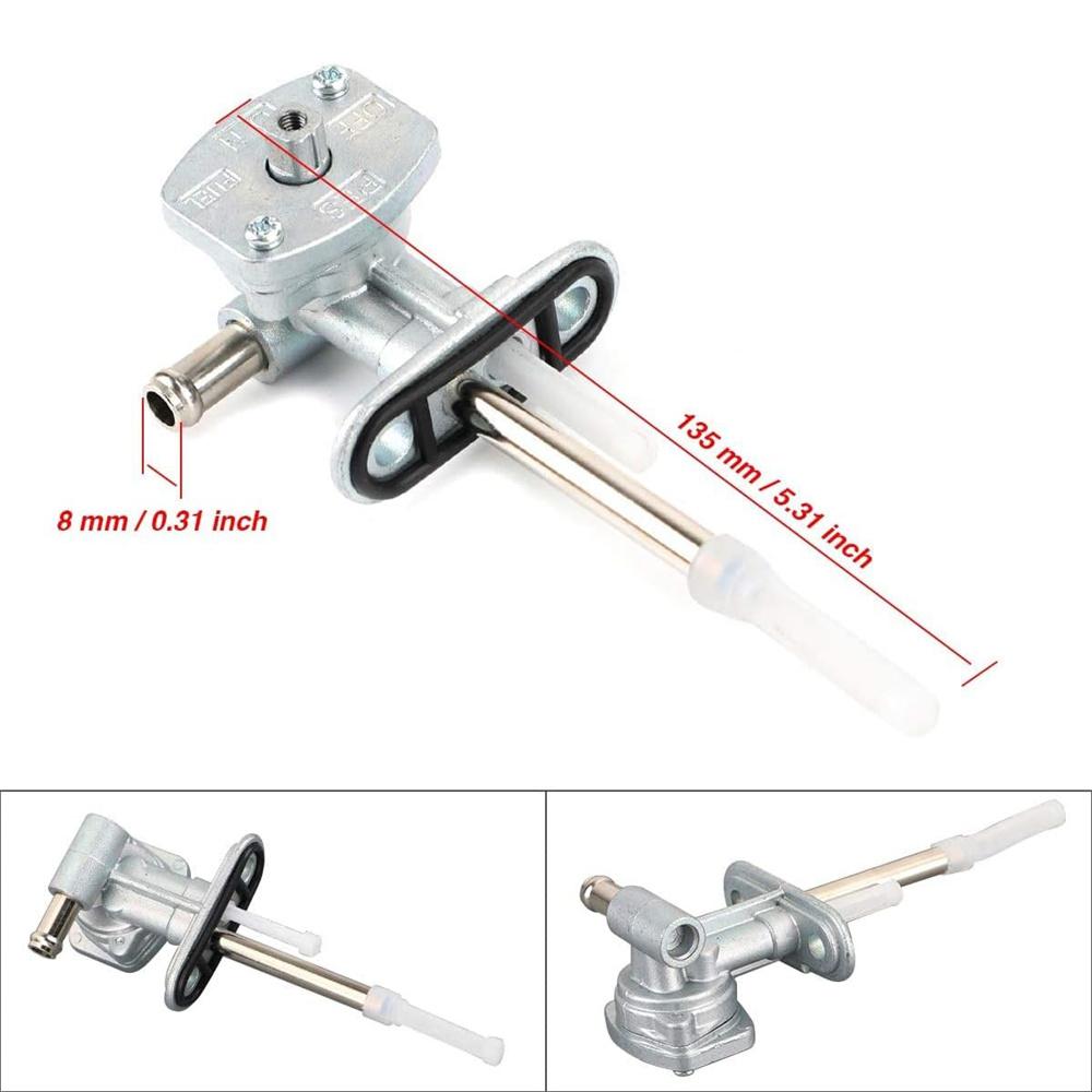 Fuel Valve Petcock & Lever For Yamaha Bruin 350 Grizzly 350 660 5KM-24500-10-00