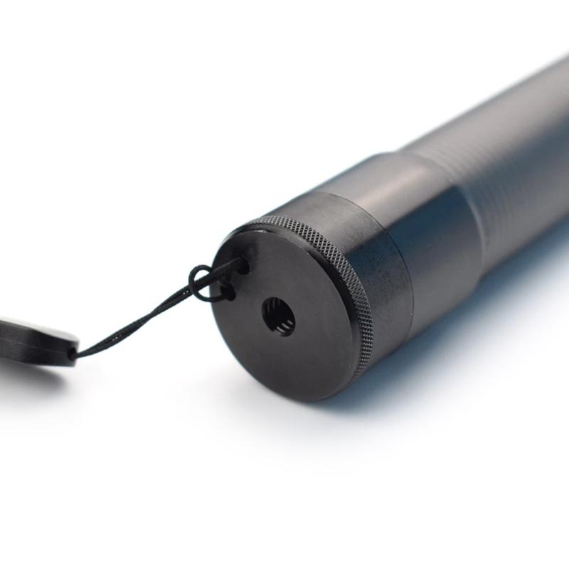 Lightweighted Carbon Fiber Extendable Selfie Stick For Action Cameras 45cm To 290cm Concealable Design