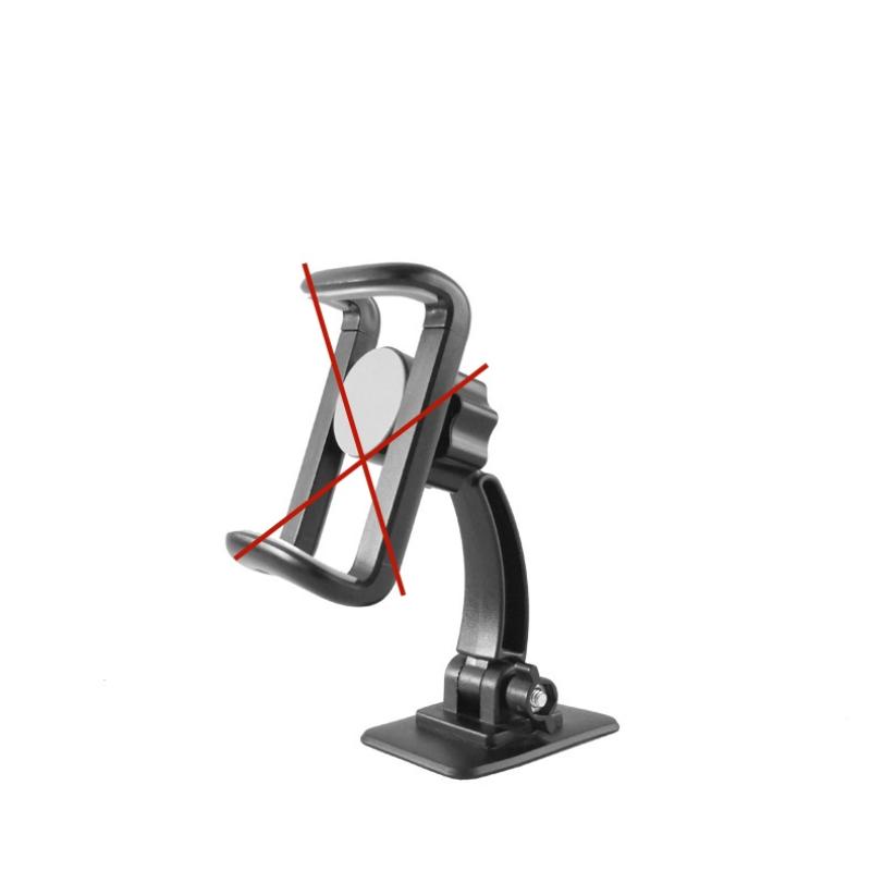 1Pcs 180 Degree Rotation Dashboard Mount Bracket Universal Car Phone Holder 17Mm Ball Head Base For Phone16 15