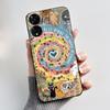 For TCL 50 5G T613K Case Cute Cat Cartoon Astronaut Black Silicone Soft Phone Cover for TCL 50 XE NxtPaper TCL50 50XE 5G Bumper
