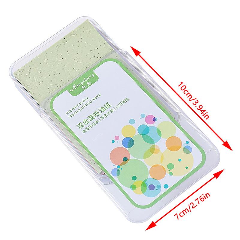 300Pcs Face Oil Absorbing Paper Summer Oil Control Wipes Absorbing Sheet Oily Paper Face Cleansing Makeup Tool Face Oil Blotting