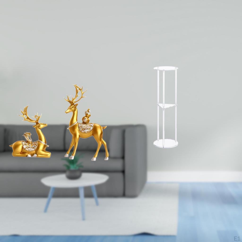 Deer Figurines Reindeer Sculptures Elk Collectible Desktop Ornaments Decorative Statues for Shelf