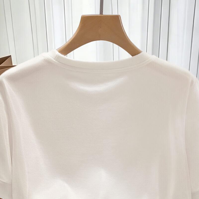 Women's Floral Print Loose Short Sleeve T-Shirt