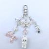 6 Cute Flocked Kitten Five-pointed Star Cat Paw Love Mobile Phone Chain -Lost Lanyard Pendant Earphone Chain