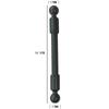 Adjustable Z Extension Rod With Double 17Mm Ball Joints For Tablet Vehicle Flexible Device Mounting Positions