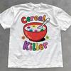Cereal Killer Shirt - Funny Breakfast Pun T-Shirt - Retro 90s Tee