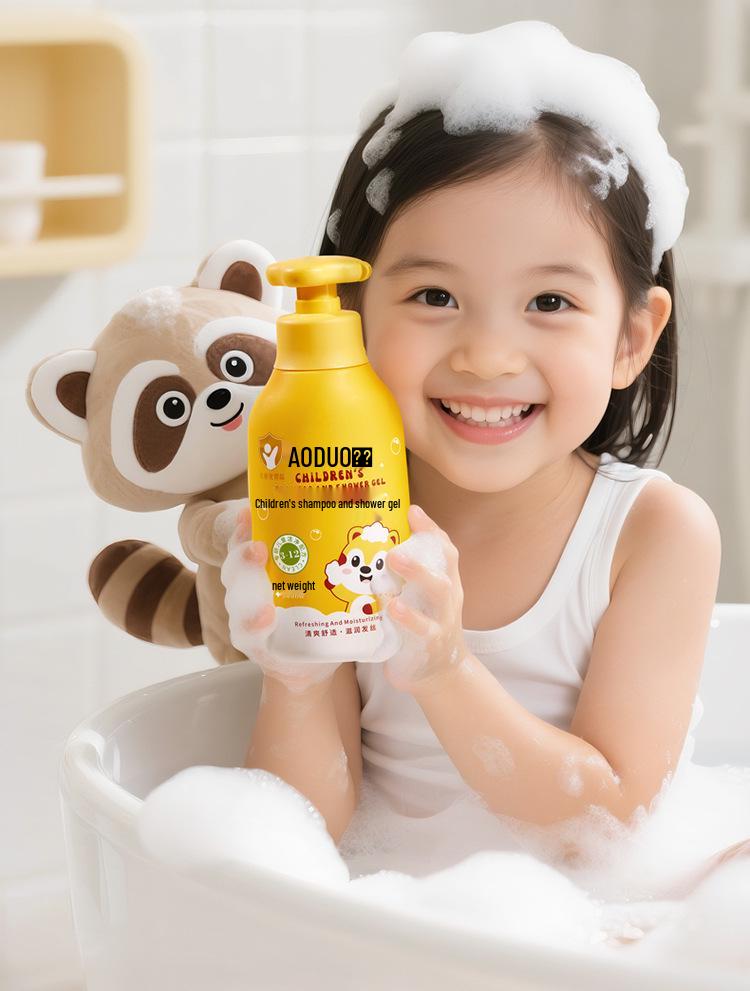 Audo 2-in-1 Gentle Moisturizing Baby Shampoo & Body Wash - Large Capacity
