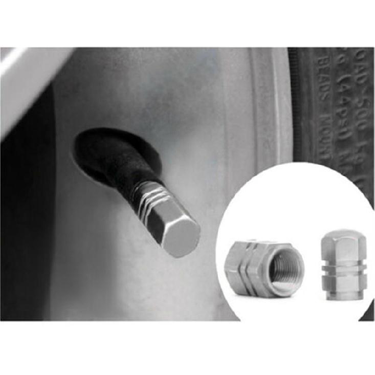 4Pcs Aluminum Tire Valve Caps Car Rim Plugs Tire Valve Cover Valve Stem Nipple Caps Motorcycle Car Wheel Plugs Valve Stems 1