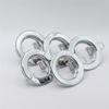 6 Pcs LED Downlight Recessed Mount Frame with GU10 Lamp Holder Base Kitchen Ceiling Spot Lighting Bracket Fittings Cutout 60mm