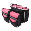 Detachable Bike Bicycle Cycle Front Frame Bag Front Tube Bag Pouch Pack Cross-body Bag Pink