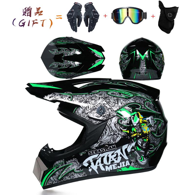 Safety Motocross Helmet Casco Motocross Bicycle Downhill Capacete Atv Cross Helmet Child Motorcycle Helmet Dot Abs 1Kg Unisex
