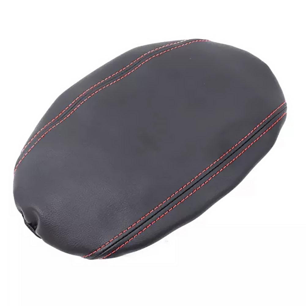 Leather Armrest Cover Cushion Arm Rest Cover for Ford Ranger 2024 Center Console Cover Armrest Box Protective Accessories