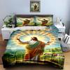 Radiant Figure Landscape. Bedding Duvet Cover Sets Duvet Covers Pillowcases Gifts (1 * Duvet Cover 2 * Pillowcases, Without Duvet Insert)