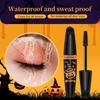 TK Halloween farbige Mascara: Sechs Farbtöne, Verdickend, Verlängernd, Wasserfest, Wischfest, Einfach zu entfernen
