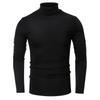 Mens Lightweight Slim Fit Turtleneck Pullover Casual Long Sleeve