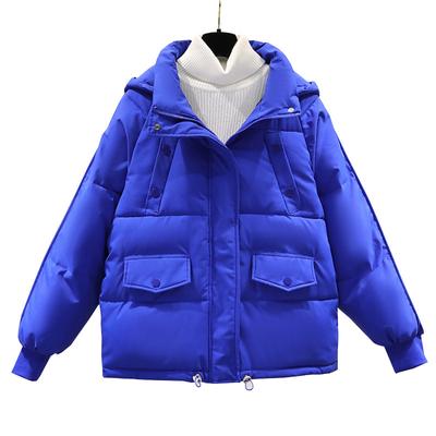 Bread Suit Short Down Cotton Coat Cotton Clothes for Women Korean Style Loose Autumn and Winter Thickened Jacket Cotton Jacket New Year Style