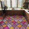 Kitchen Leather Carpet Non-slip Mat  Waterproof and Oil Proof Floor Mat Balcony Door Mat Room Carpet Area Rug Washable Bath Mat