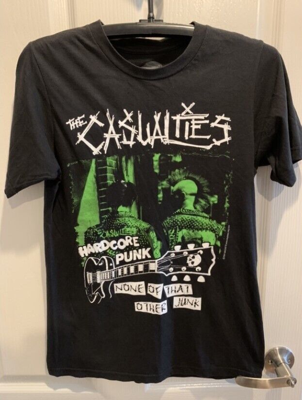 Rare The CASUALTIES t-shirt, STREET PUNK, gift for fan Unisex T-Shirt S