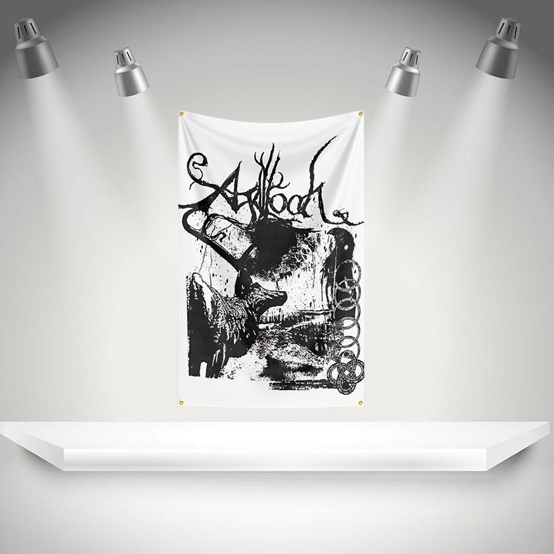Aagallochs Flag Rock Music Band Banner Hd Printing Tapestry Exhibition Music Band Fans Garage Decor