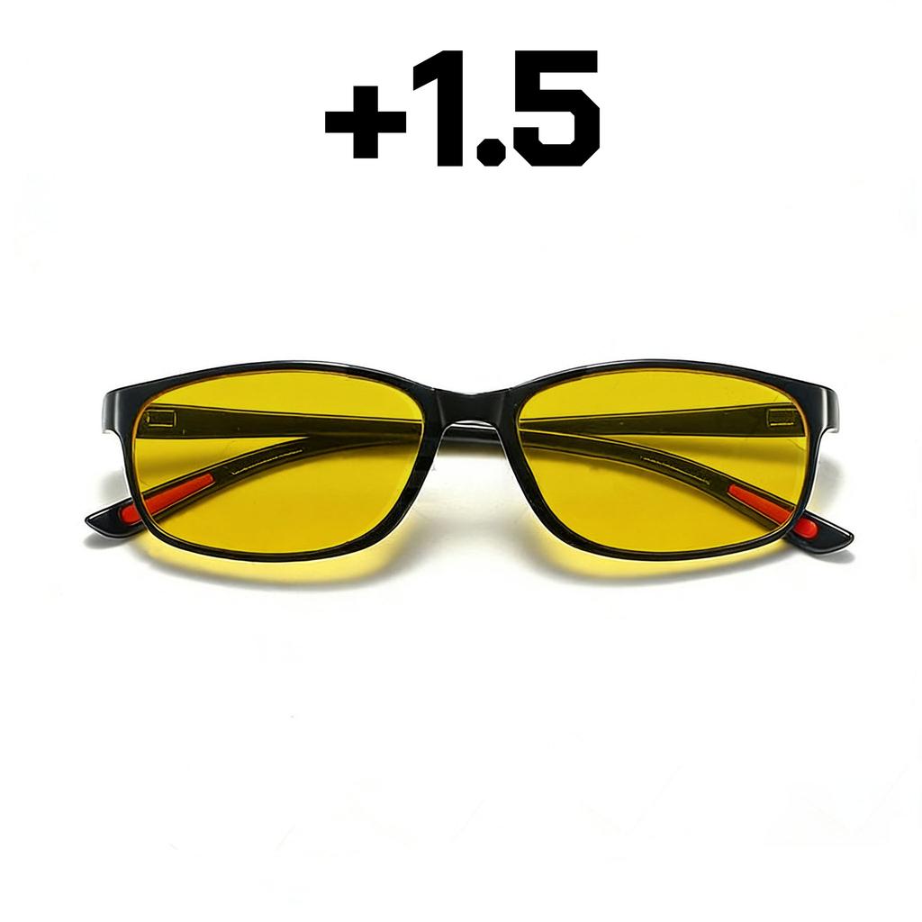 Ultra Light TR90 Night Vision Reading Glasses Small Frame Far Sight Glass Day&night Vision Driving Outdoor Presbyopia Eyeglasses