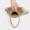 Casual Tassel Woven Women Shoulder Bags Handmade Fringe Lady Handbags Summer Beach Tote Bag Shopper Purse for Vacation