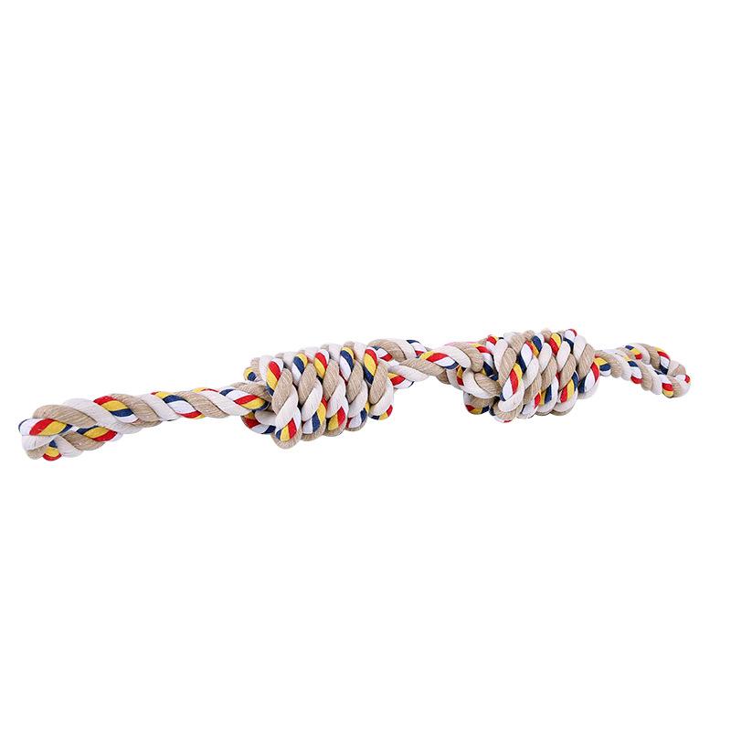 Durable Woven Cotton Rope Tug Toy for Dogs