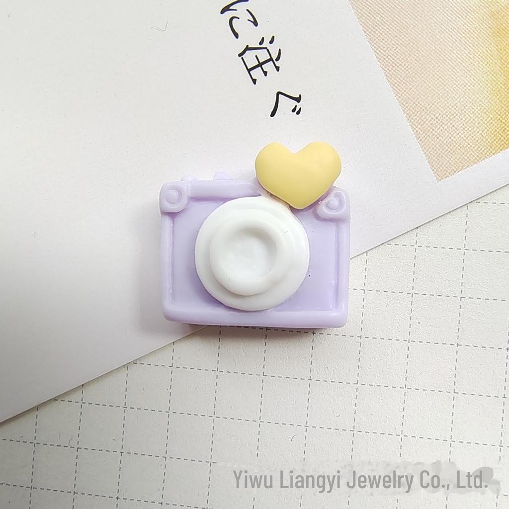 DIY Creative Resin Camera Design Phone Case Accessories
