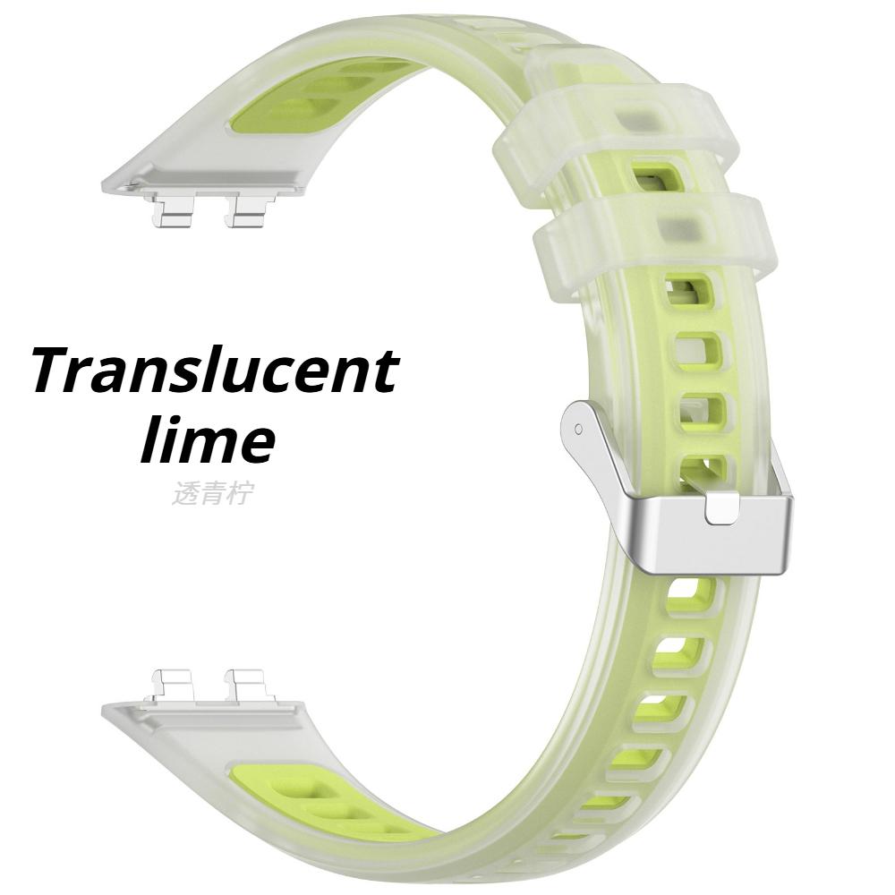 Silicone Band For Huawei Band 11 Pro Strap Smart Wrist Watchband Metal Buckle Sport Replacement bracelet for Huawei Band 11 NFC Correa Accessories