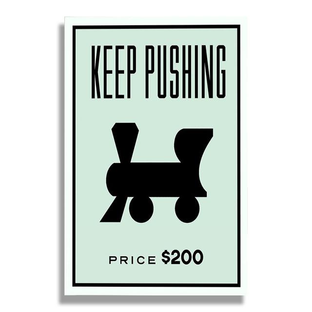 Monopoly Millionaire Money Canvas Decorative Painting Motivational Quote Art Poster Cartoon Figure Mural Home Wall Decor Picture