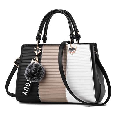 Elegantní sestřihová damská taška 2024 Nová módní dámská kabelka Velká barevná taška přes rameno Dámská nákupní crossbody taška
